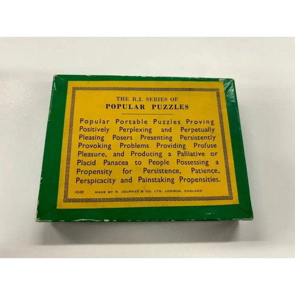 The Harlequin Dexterity Game By R.J.London, 1950's - Picture 2 of 2